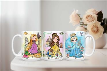 Rapunzel Belle Cinderella